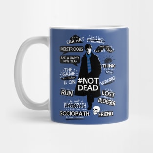 Sherlock quotes Mug